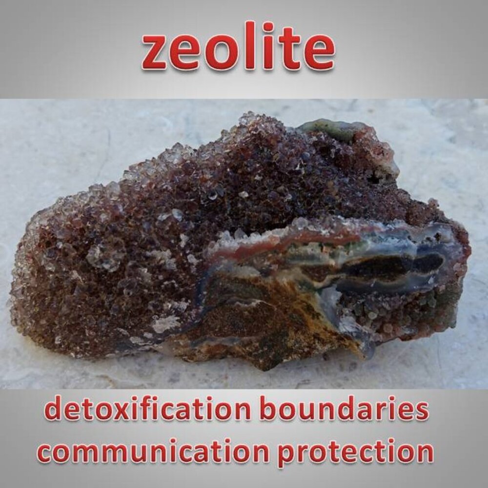 zeolite crystal mineral specimen 01